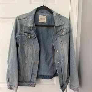 Altar'd State Distressed Denim Jacket